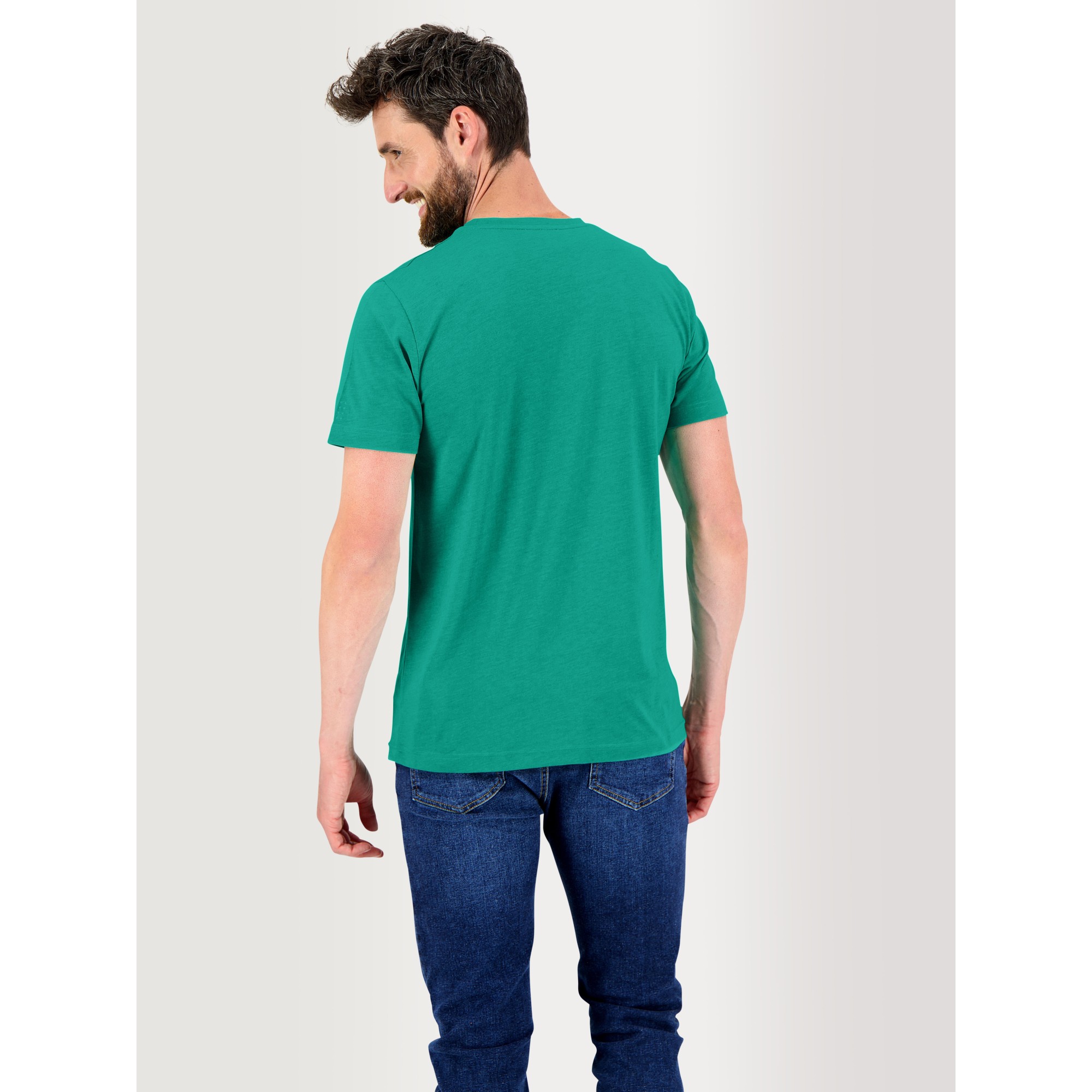 Tee Shirt Homme Manches Courtes Vert