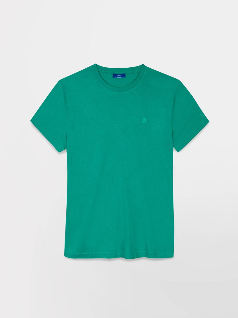 Tee Shirt Homme Manches Courtes Vert