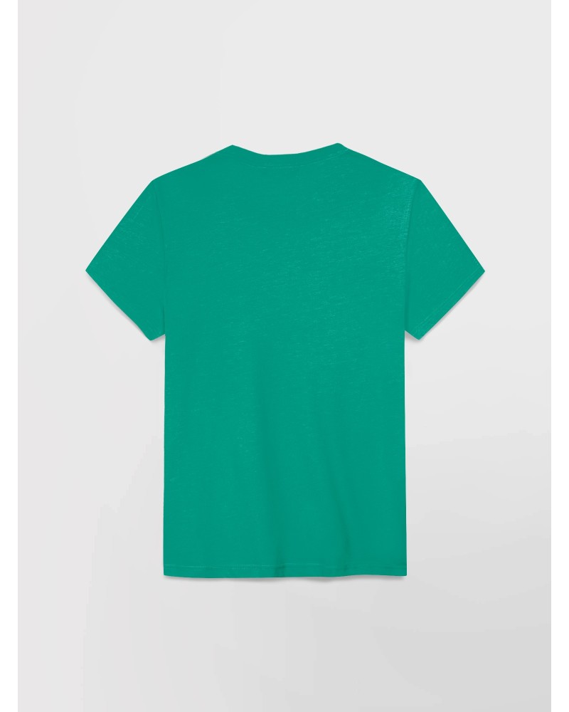 Tee Shirt Homme Manches Courtes Vert