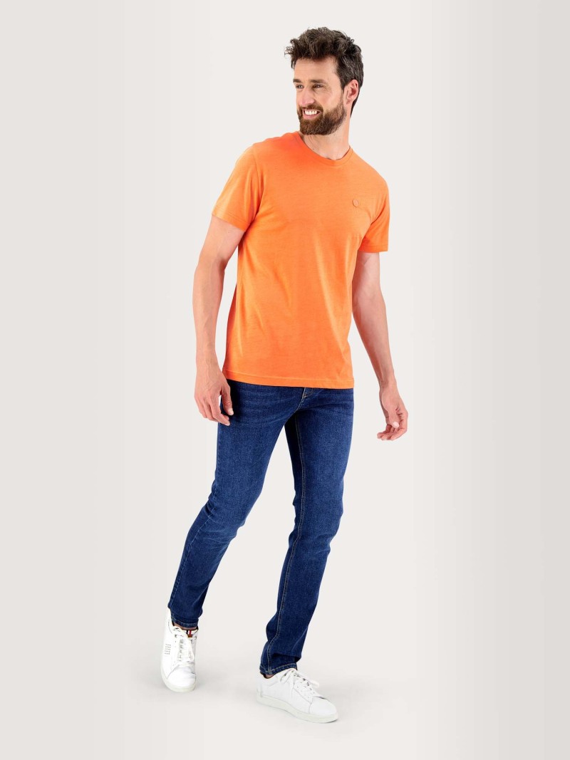   Tee Shirt Homme Manches Courtes Corail  