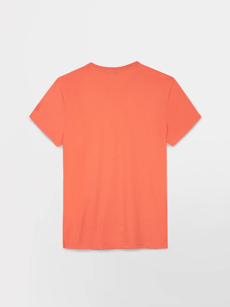   Tee Shirt Homme Manches Courtes Corail  