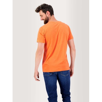   Tee Shirt Homme Manches Courtes Corail  