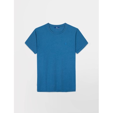 Tee Shirt Homme Manches Courtes Bleu