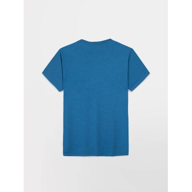 Tee Shirt Homme Manches Courtes Bleu