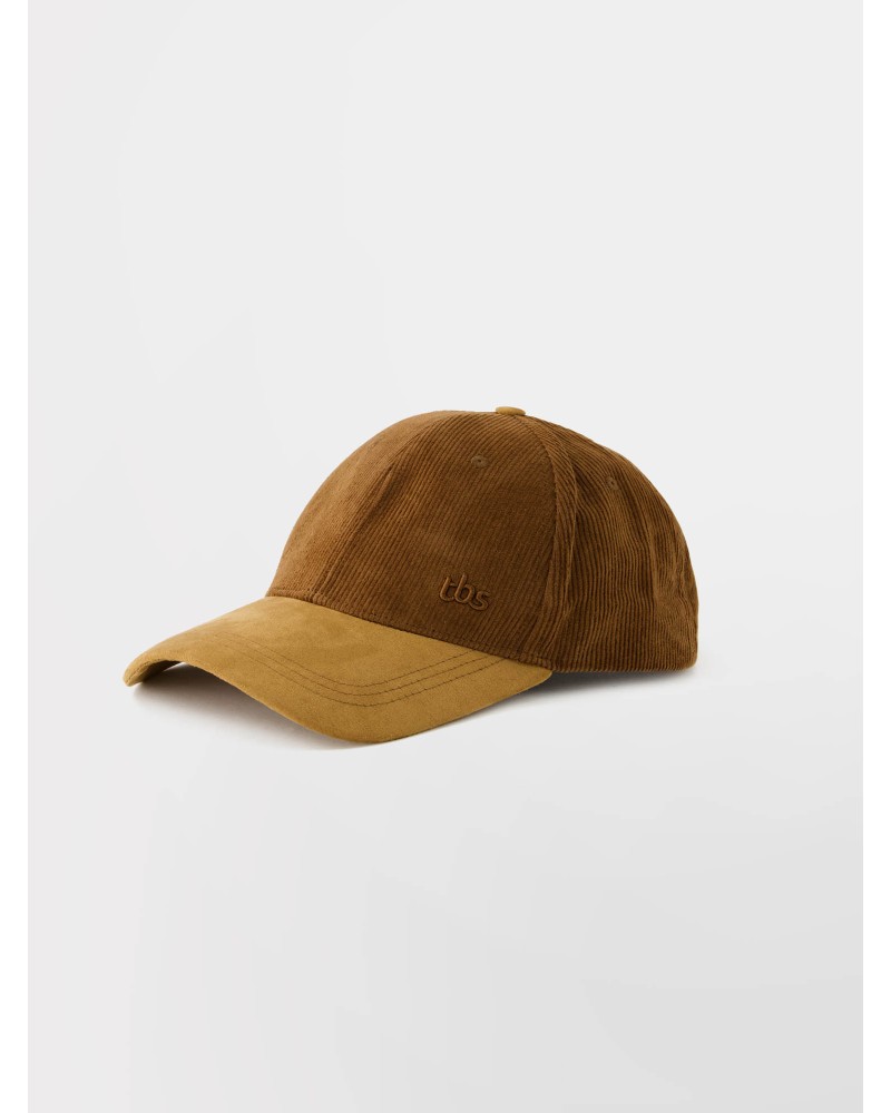 Casquette Homme Velours Côtelé Marron