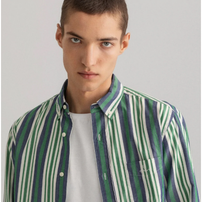 REG POPLIN STRIPE BD