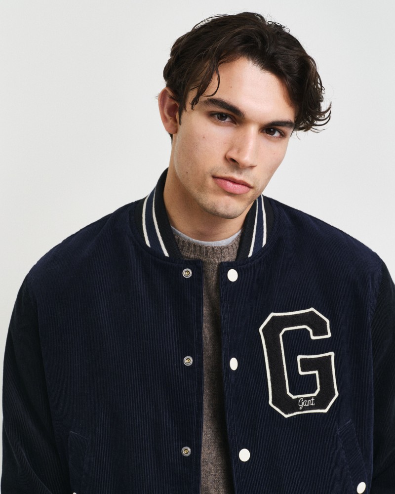 Veste Varsity de GANT en velours côtelé
