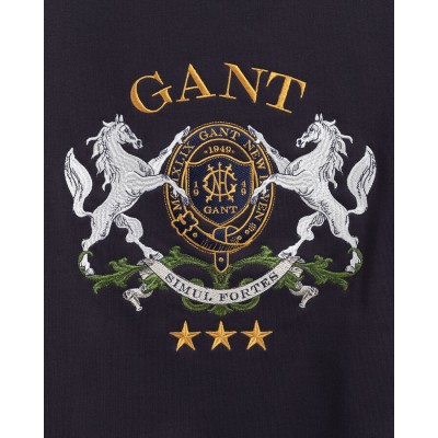 D2. GANT COAT OF ARMS C-NECK SWEAT