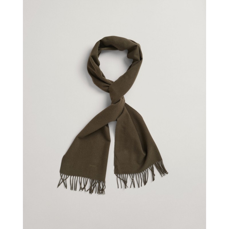 UNISEX. SOLID WOOL SCARF