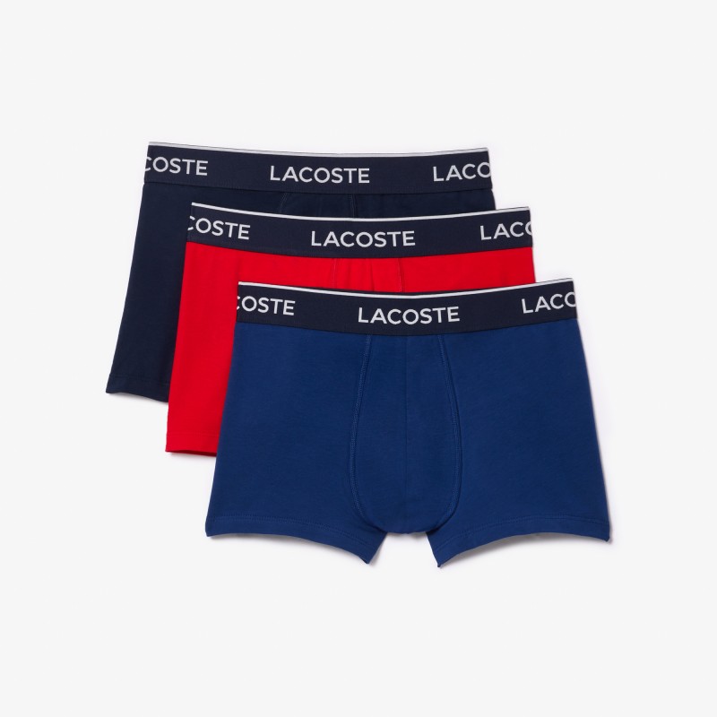 Lot de 3 boxers courts casual unis