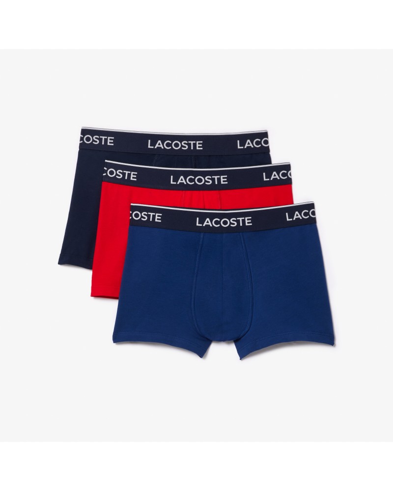 Lot de 3 boxers courts casual unis