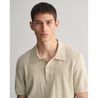 POINTELLE TEXTURED SS POLO