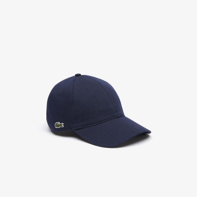 Casquette unisexe Lacoste en twill de coton biologique