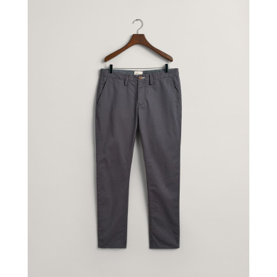 Chinos en twill coupe slim