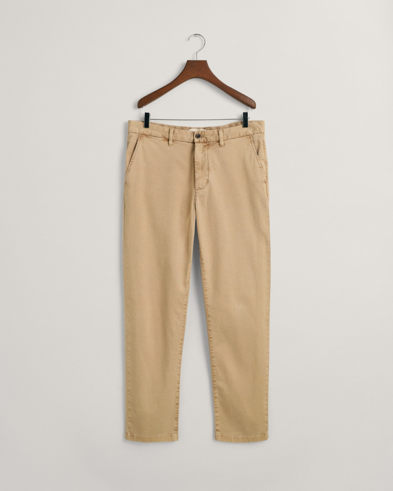 Pantalon chino beige coupe regular





