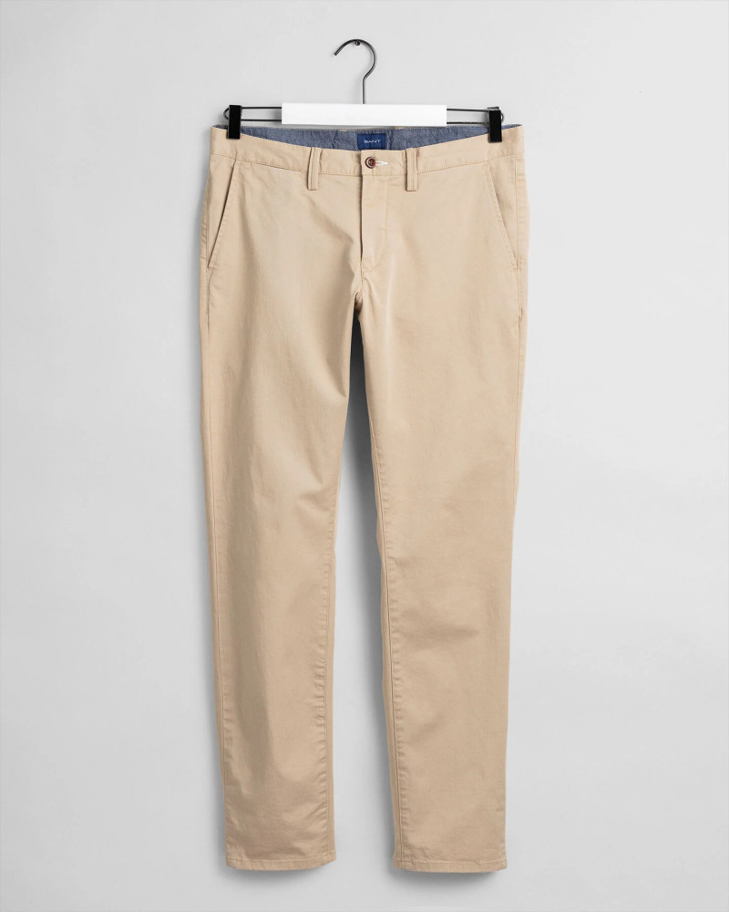 SLIM TWILL CHINOS