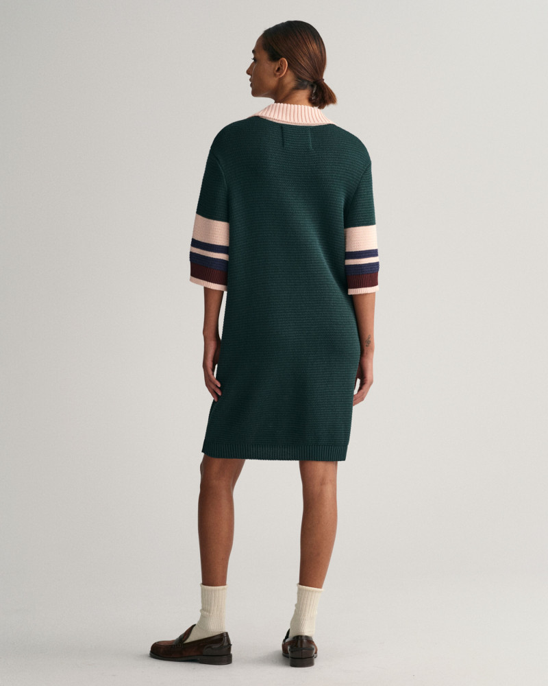 POLO KNIT MINI DRESS