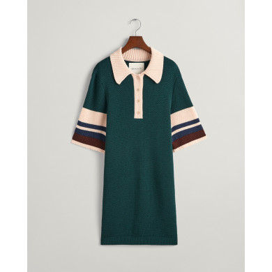 POLO KNIT MINI DRESS