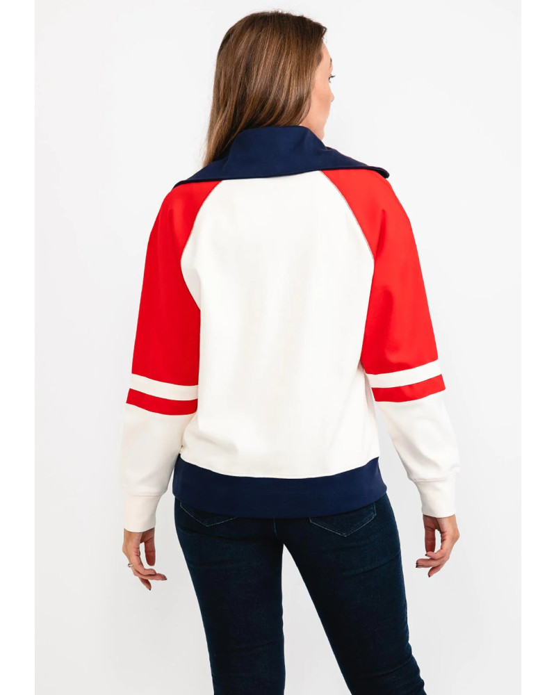 GANT ARCH HALF ZIP SWEAT