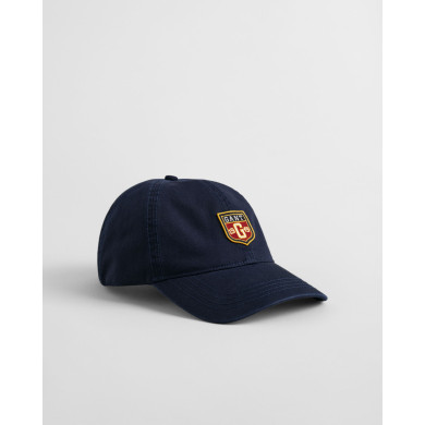 Casquette délavée avec écusson