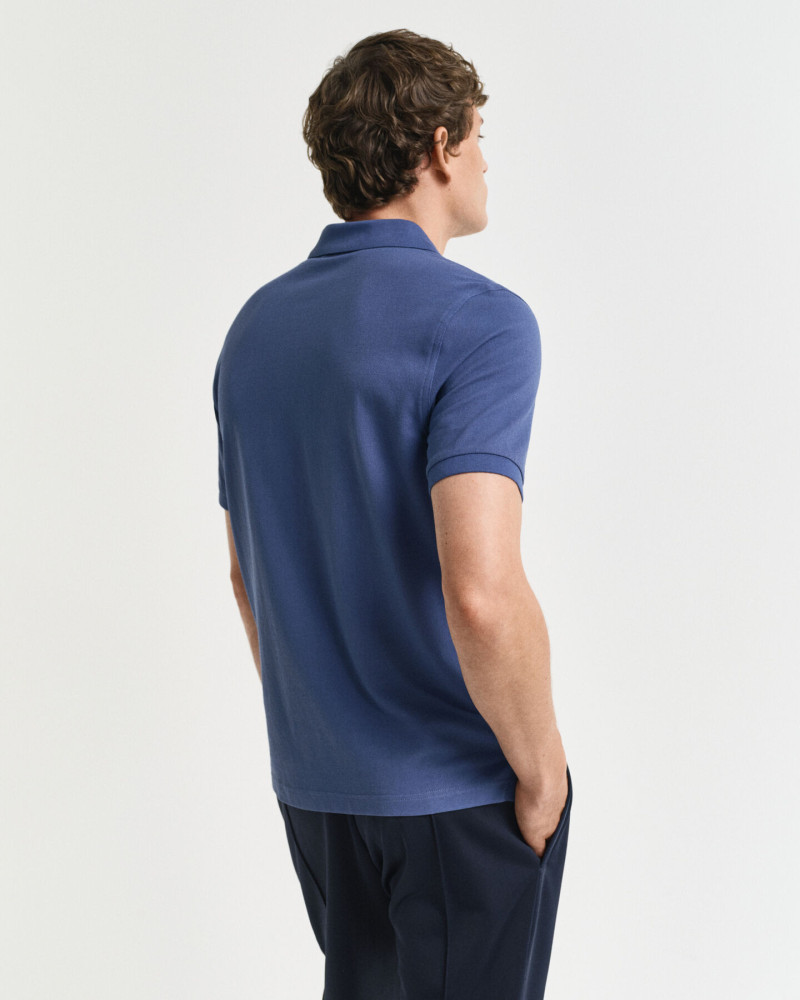 Regular Fit Shield Piqué Polo Shirt