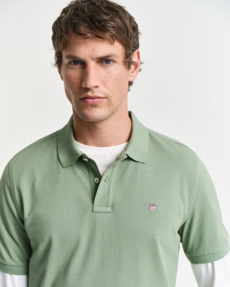 Polo Gant coupe régulière en coton