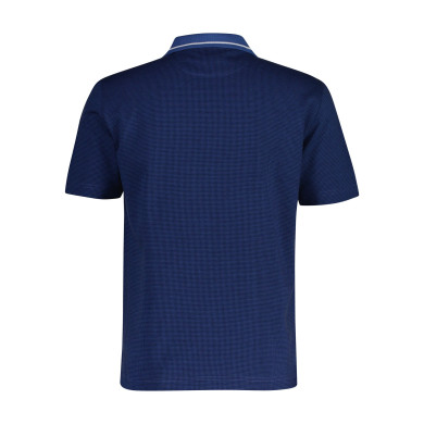 MICRO HOUNDSTOOTH POLO