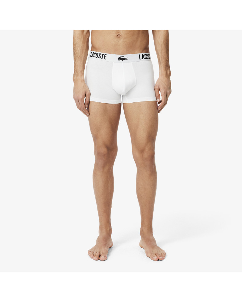 Lot de 3 boxers courts coton stretch