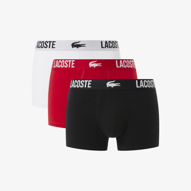 Lot de 3 boxers courts coton stretch