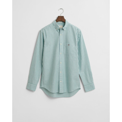 Chemise Oxford classique à rayures coupe régulière