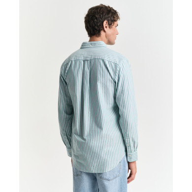 Chemise Oxford classique à rayures coupe régulière