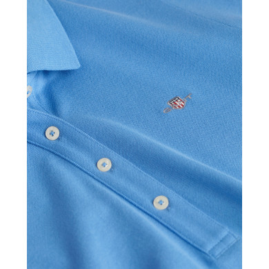 Robe polo en piqué Shield