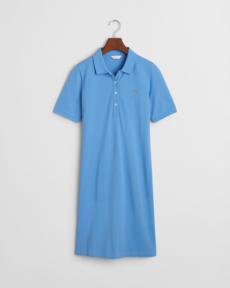 Robe polo en piqué Shield