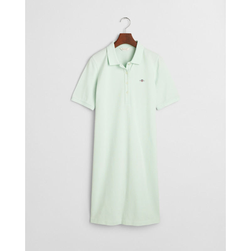 Robe polo en piqué Shield