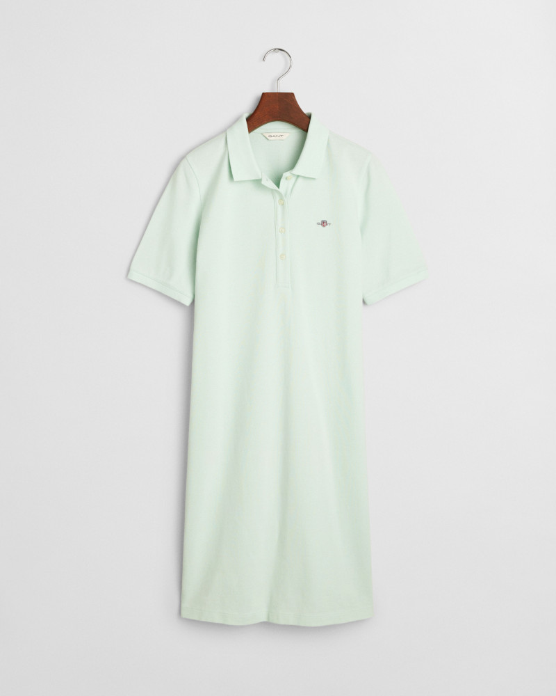 Robe polo en piqué Shield