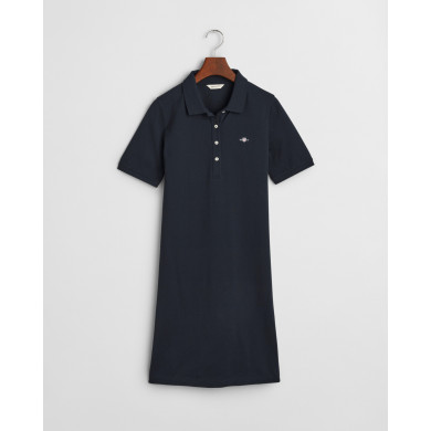 Robe polo en piqué Shield