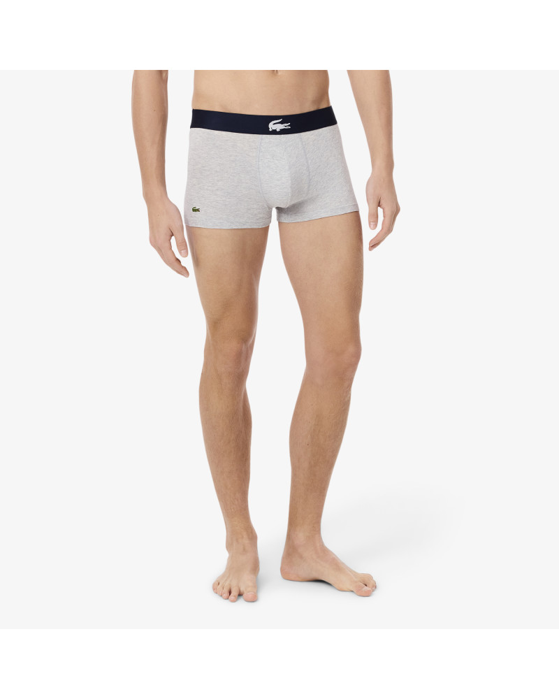 Lot de 3 boxers courts coton stretch