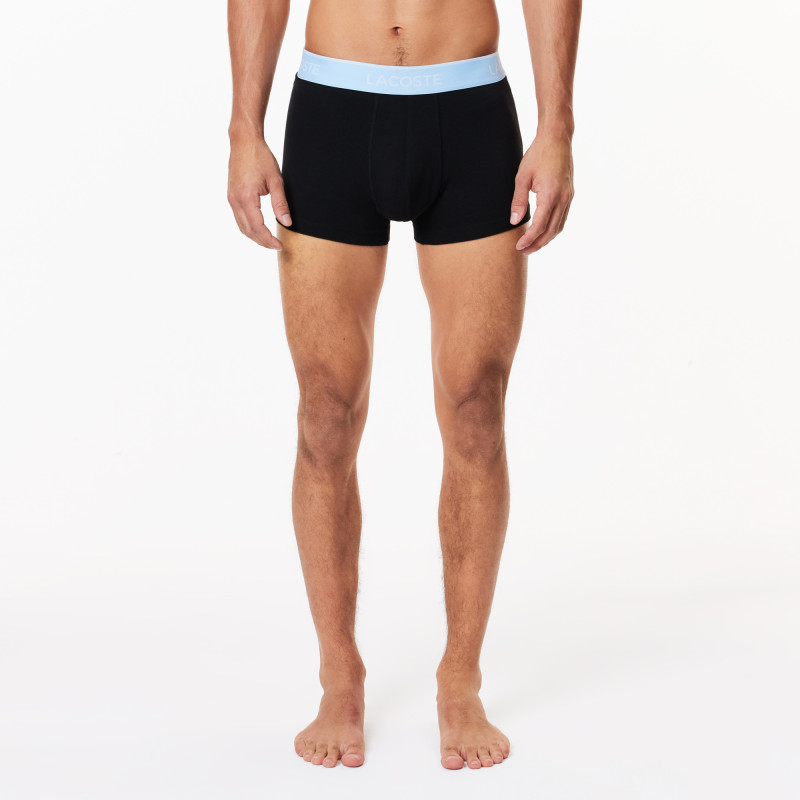 Lot de 3 boxers courts coton stretch