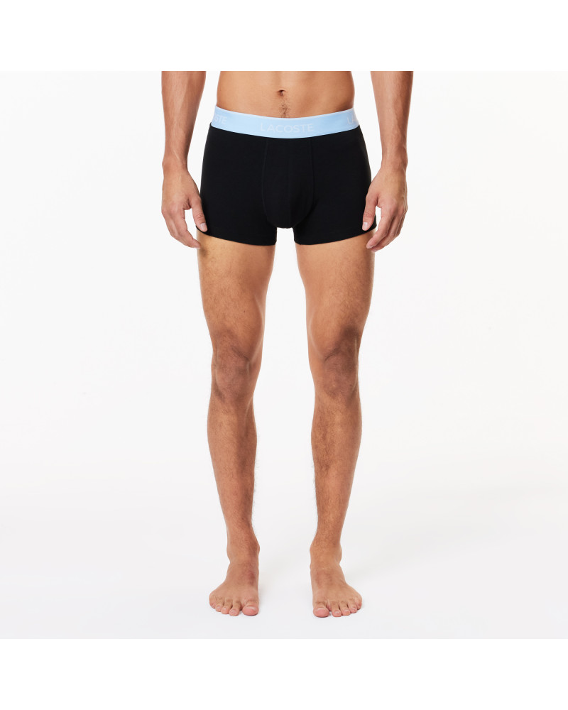 Lot de 3 boxers courts coton stretch