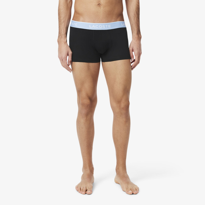 Lot de 3 boxers courts coton stretch