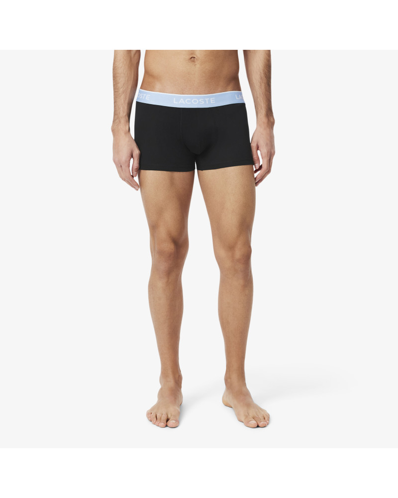 Lot de 3 boxers courts coton stretch