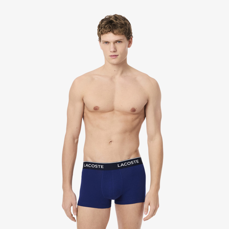 Lot de 3 boxers courts coton stretch