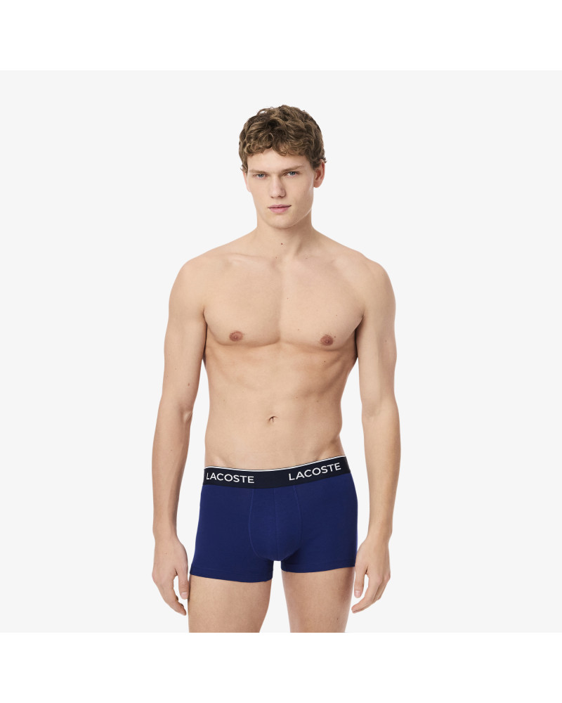 Lot de 3 boxers courts coton stretch