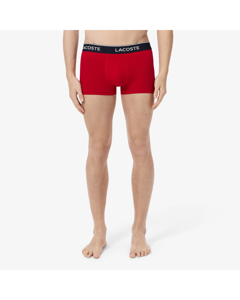 Lot de 3 boxers courts coton stretch