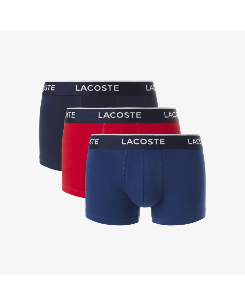 Lot de 3 boxers courts coton stretch