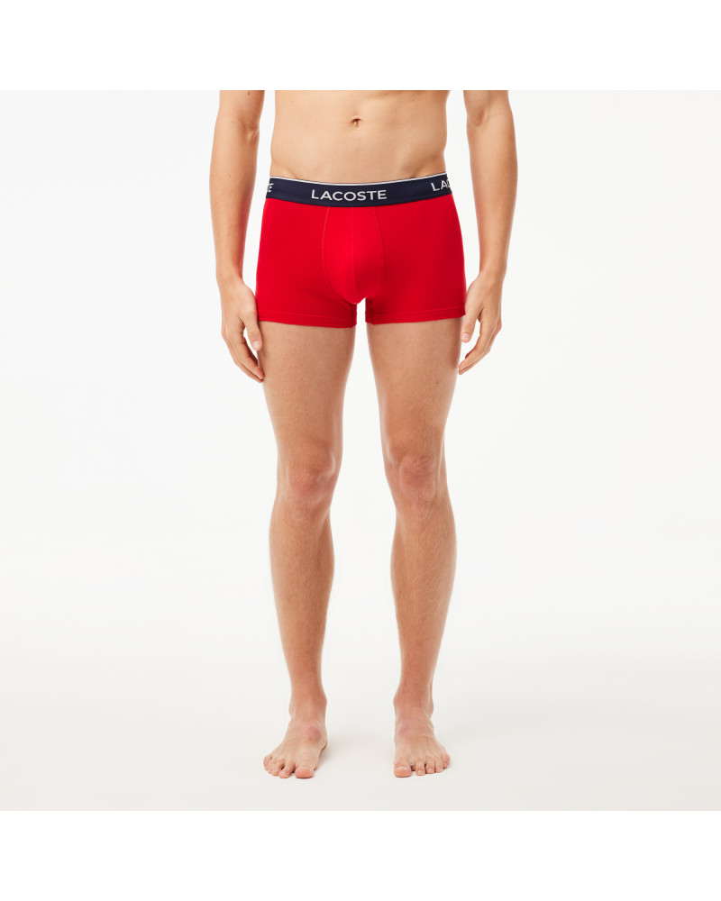 Lot de 3 boxers courts coton stretch