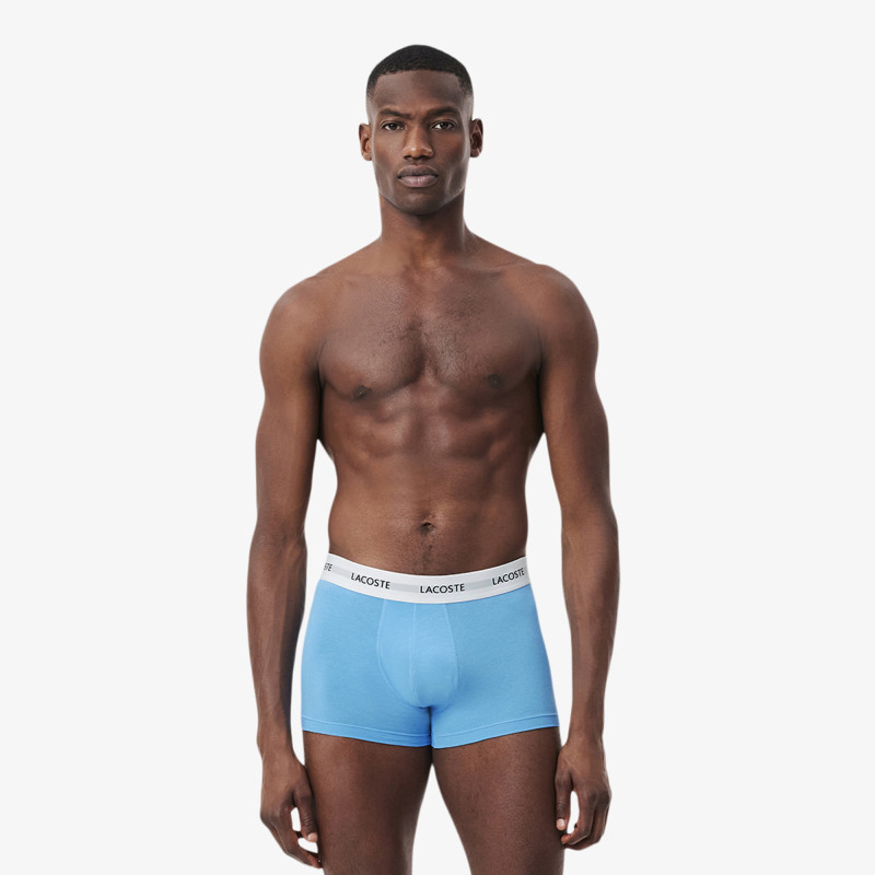 Lot de 3 boxers courts coton stretch