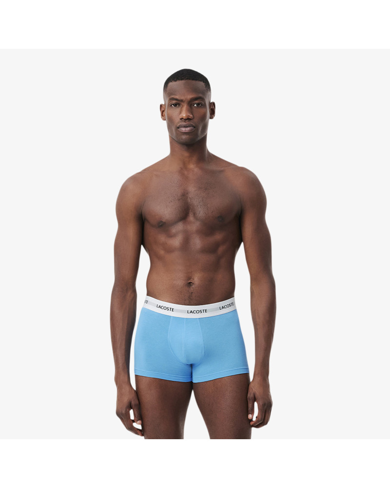 Lot de 3 boxers courts coton stretch