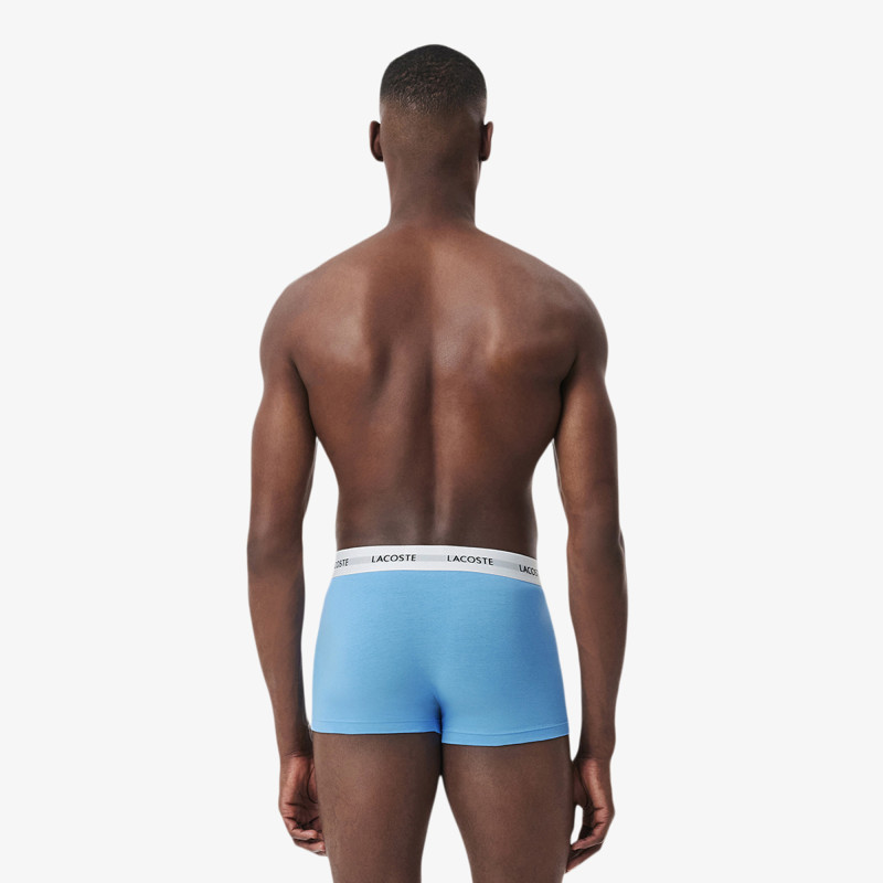 Lot de 3 boxers courts coton stretch