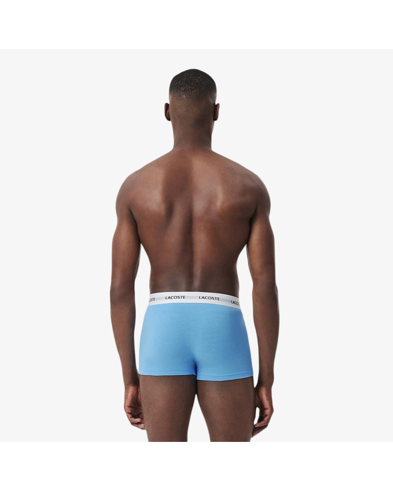 Lot de 3 boxers courts coton stretch